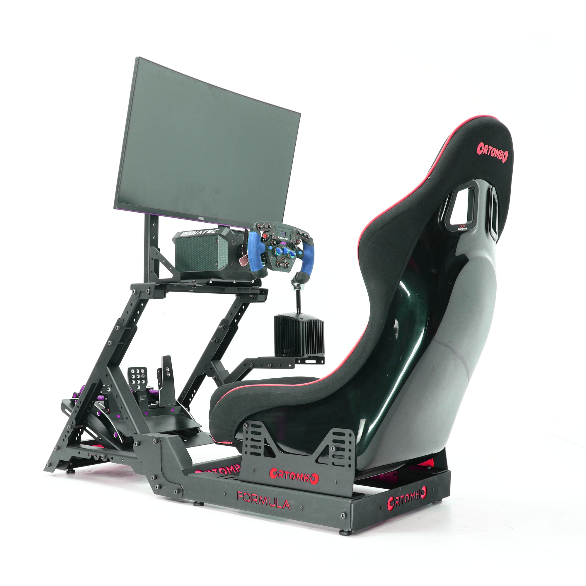 Ortombo DD GTI pro Kokpit yarış simulatörü 2x